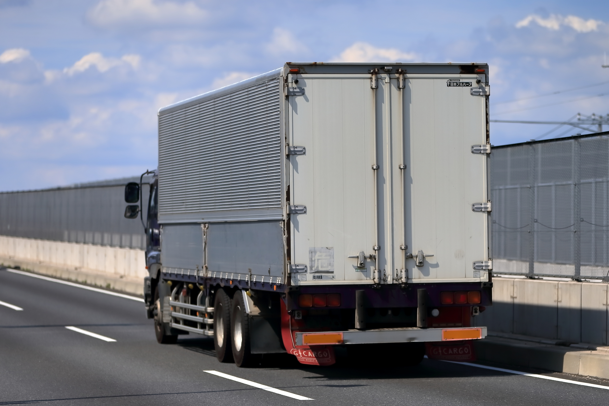 >一般雑貨の道内輸送							